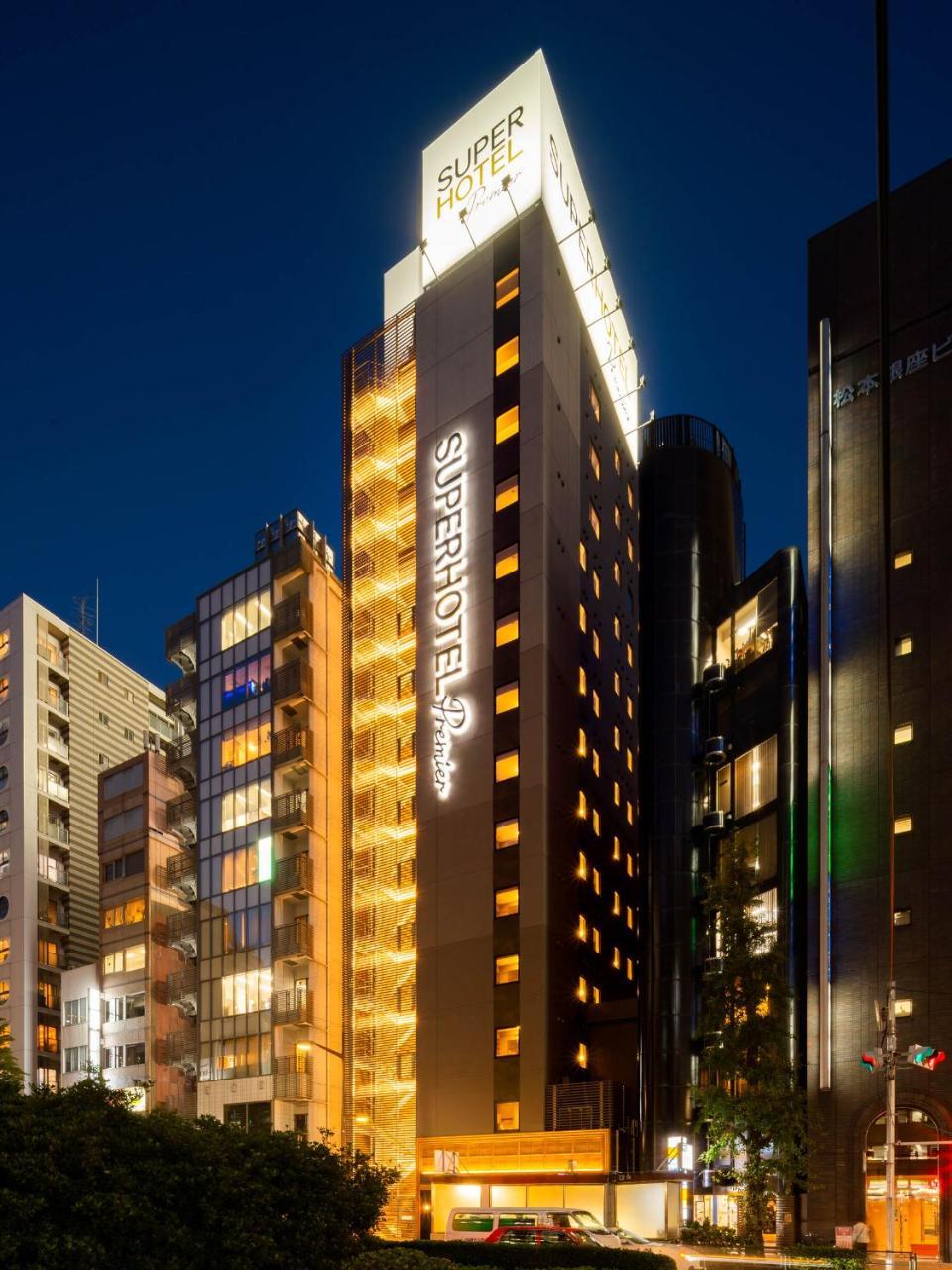 Super Hotel Premier Ginza Tokio Buitenkant foto